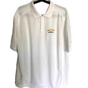 NEW Nike Golf Dri-Fit Polo Shirt with Chevy logo